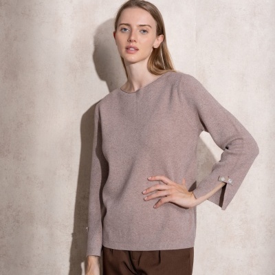 Camisola de malha com decote redondo SMF