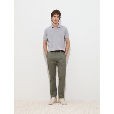 Polo de manga curta em algodão Decenio