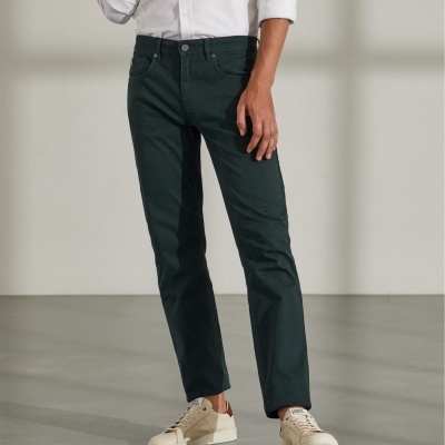 Calças Regular Fit de cinco bolsos Lion of Porches