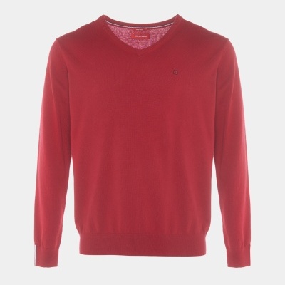 Pullover decote em V Lion of Porches