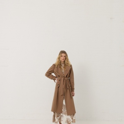 Gabardine comprida Swallow