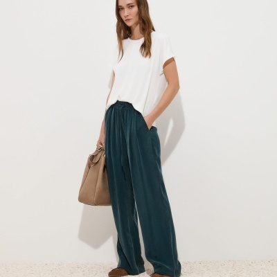 Calças em cupro Decenio