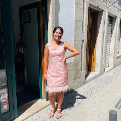 Vestido Curto Cerimonia O´Divine