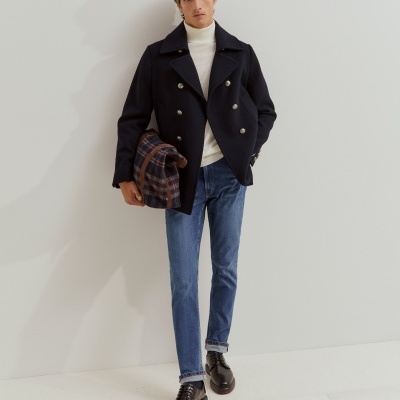 Calças denim slim fit Lion of Porches