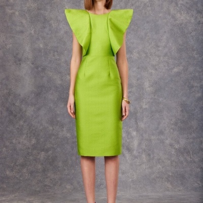 VESTIDO MIDI RETO CARLA RUIZ