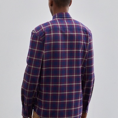 Camisa xadrez slim fit Lion of Porches