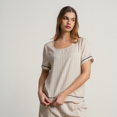 Blusa listrada SMF
