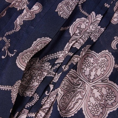 Blusa com padrão floral Lion of Poches