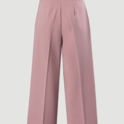 Calças culotte com cinto Ferrache