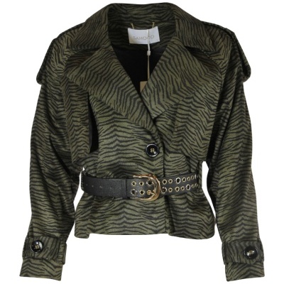 BLUSÃO CURTO TIPO TRENCH SAHOCO