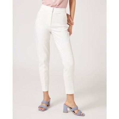 CALÇAS COM CORTE CIGARRETE  NAF NAF