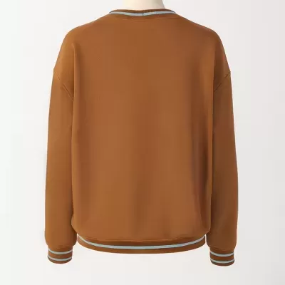 Sweatshirt com bordado collegiate Sahoco