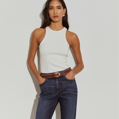 Calças denim regular fit Lion of Porches