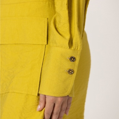 Shorts plissados SAHOCO