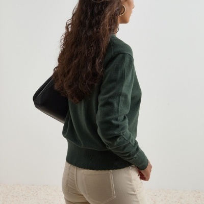 Casaco malha em lã e algodão Decenio