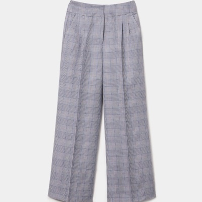 Calças chino xadrez Lion of Porches