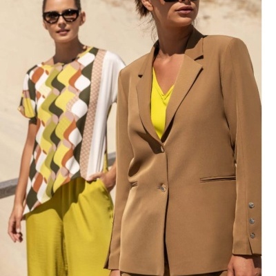 Blazer corte reto Scusi