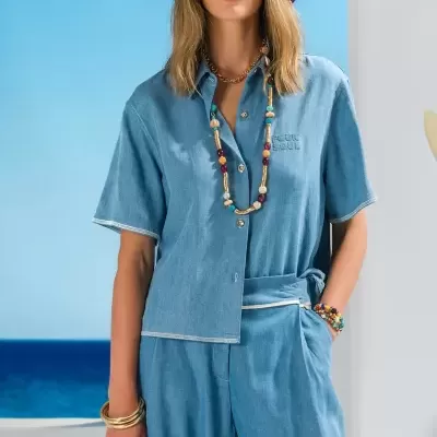 CAMISA DENIM FOURSOUL