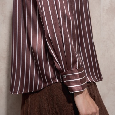 Túnica riscas acetinada SMF