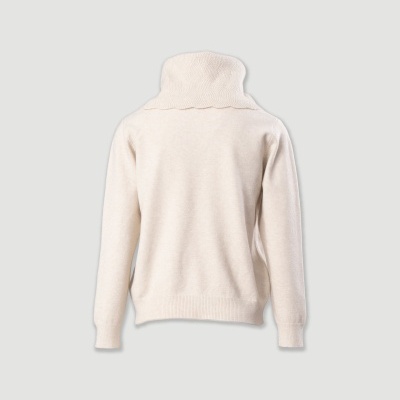 Camisola de malha com gola alta estruturada Ferrache