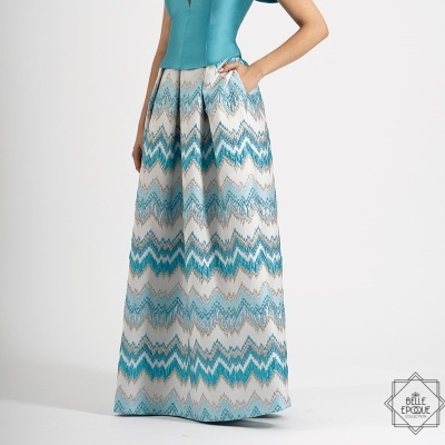 Conjunto Saia/Top cerimonia Moncho Heredia