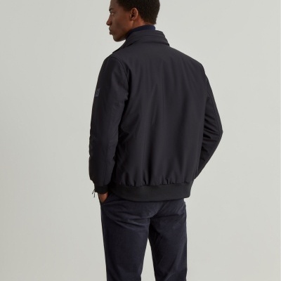 Blusão acolchoado com capuz embutido Lion of Porches