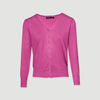 Casaco básico de malha Ferrache