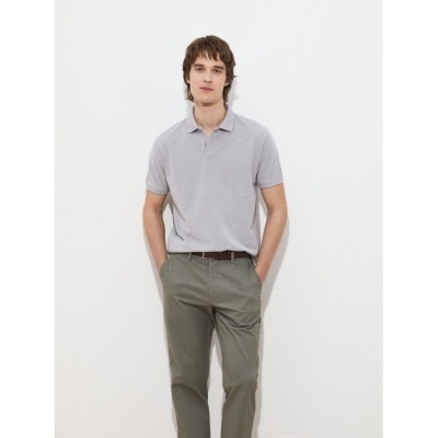 Polo de manga curta em algodão Decenio