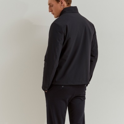 Blusão acolchoado com capuz embutido Lion of Porches