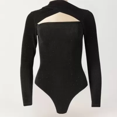 Body Aveludado com Microbrilhos Sahoco