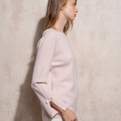 Camisola de malha com decote redondo SMF