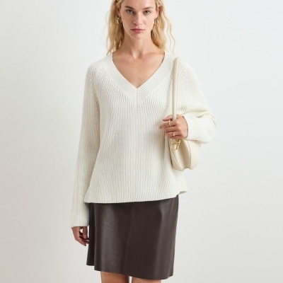 Camisola de malha com lã Decenio