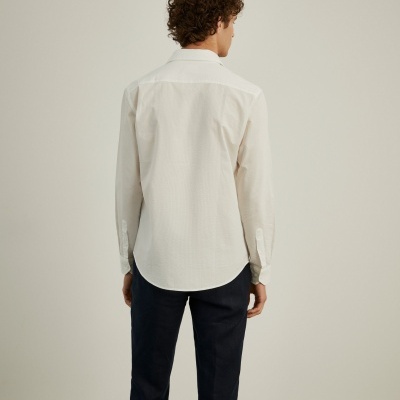 Camisa slim fit seersucker Lion of Porches