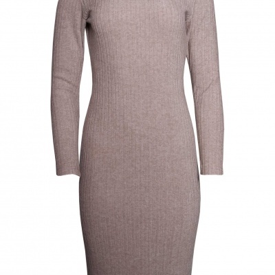 VESTIDO DE MALHA COM APLICAÇÕES Sahoco