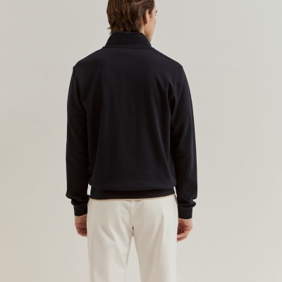 Camisola de manga comprida com meio fecho Lion of Porches