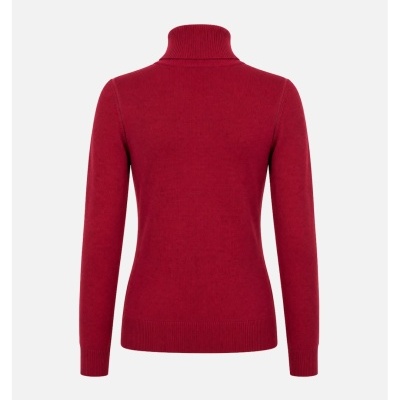 Camisola de malha básica de gola alta com logo Scripta