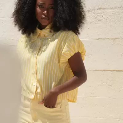 Blusa riscas Spaccio