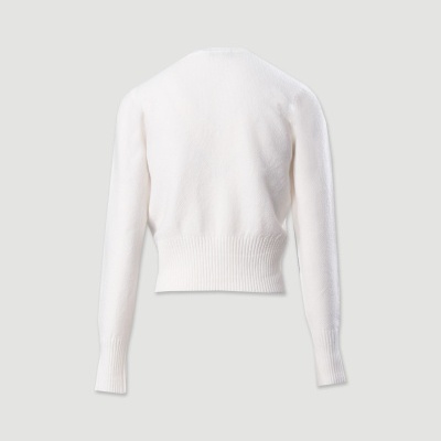 Camisola de malha curta com gola redonda Ferrache