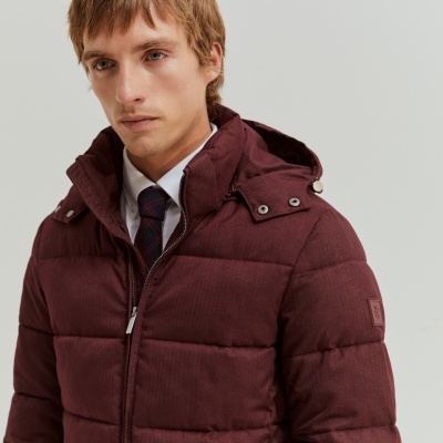 Blusão acolchoado com capuz  Lion of Porches