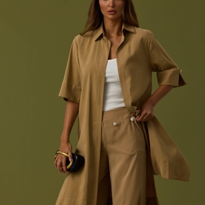 Kimono bordado nas costas Swallow Collection