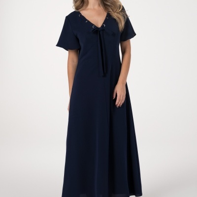 Vestido de corte fitting ligeiramente cintado Ana sousa