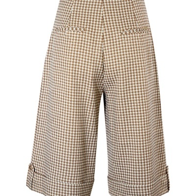 Calções bermuda vichy Sahoco