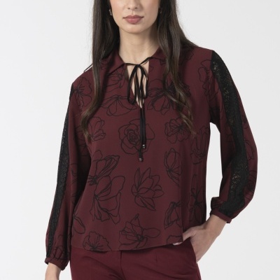 TÚNICA COM ESTAMPADO ANA SOUSA