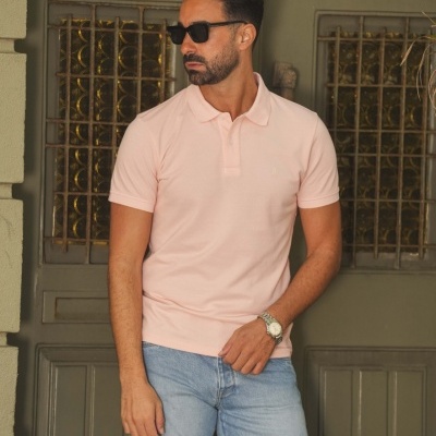 Polo piqué regular fit Bigzone