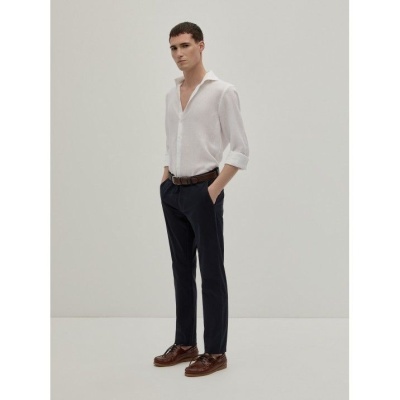 Calças chino slim fit Decenio