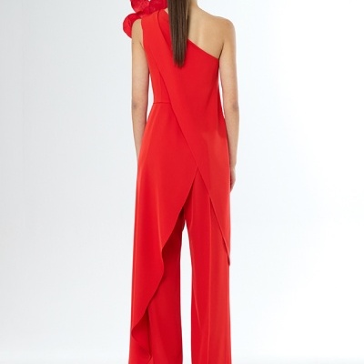 MACACÃO ASSIMÉTRICO FLOR CARLA RUIZ