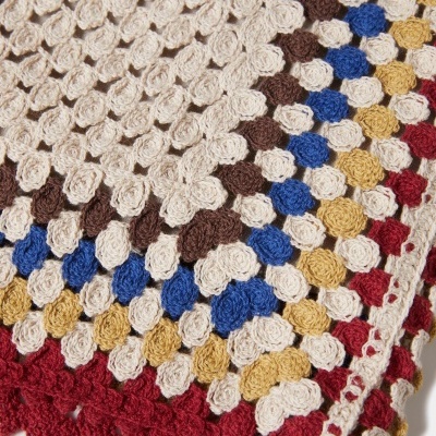 Calções tricotados em algodão Lion of Porches