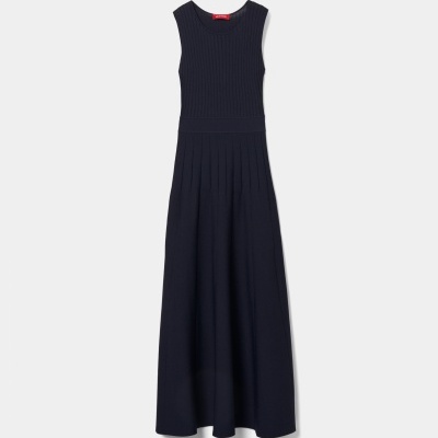 Vestido comprido em malha Lion of Porches