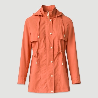 Parka com capuz e cintura ajustável Ferrache