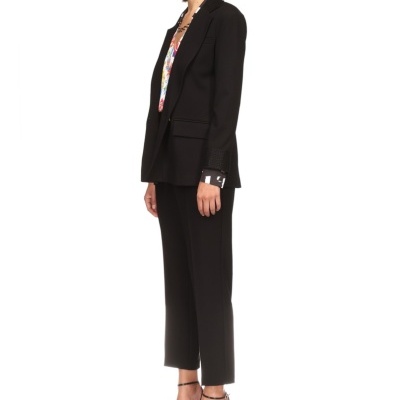 Calças retas de fato Sahoco